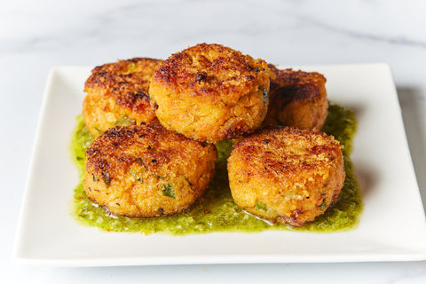 Mini Sweet Potato & Quinoa Cakes