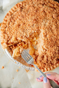 Apple Crumb Pie by Petsi Pies