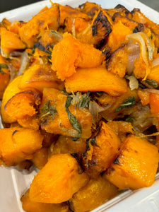 Roasted Butternut Squash with Sage & Honey