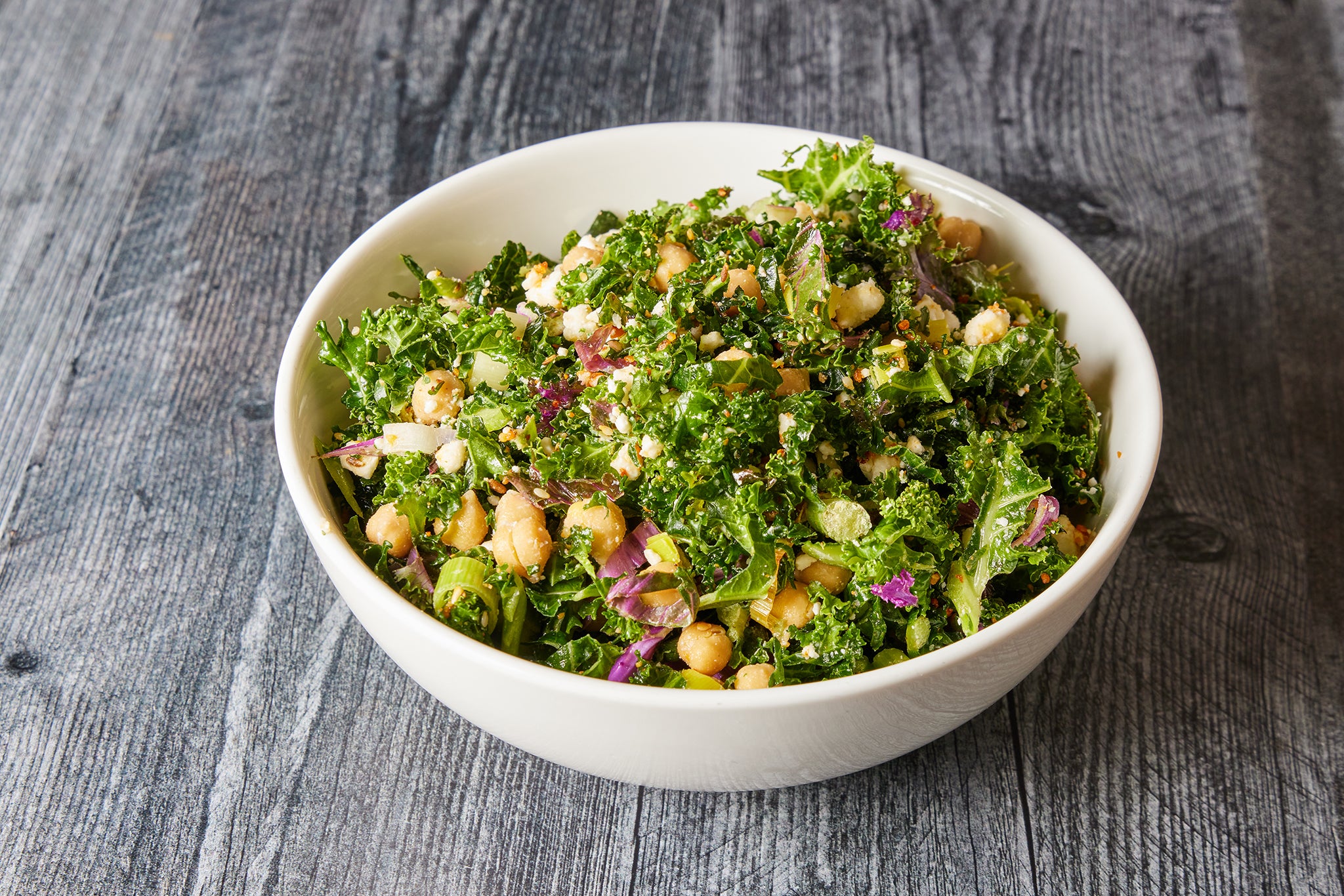 Marinated Kale & Chickpea Salad Per Person