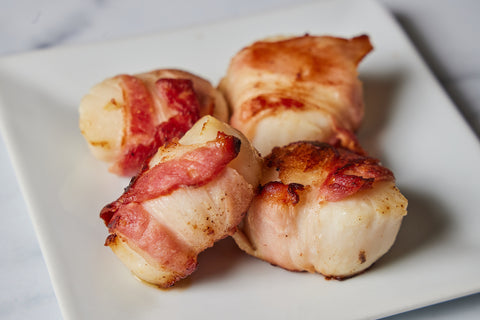 Scallops Wrapped in Bacon
